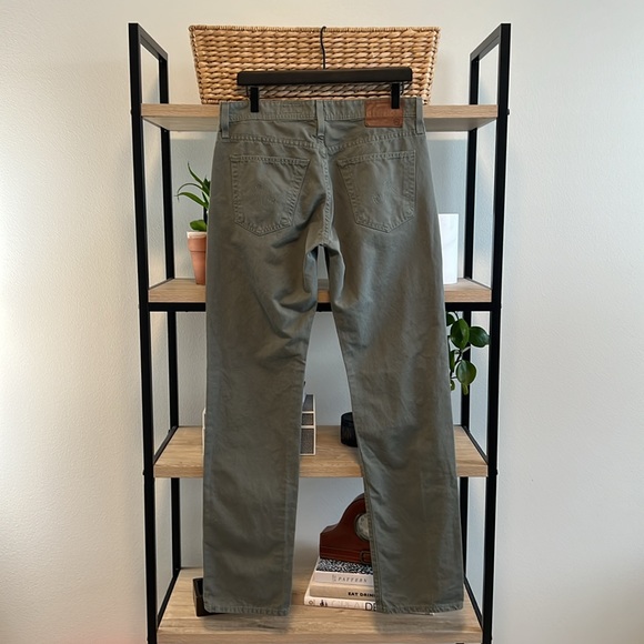 AG Adriano Goldschmied The Graduate Tailored Leg Twill Woven Pants Jean, 31 x 33 - Picture 7 of 11